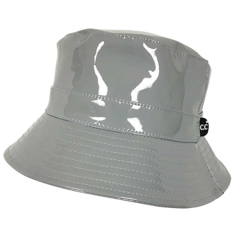 C.C Rain Bucket Hat- Grey|Grey