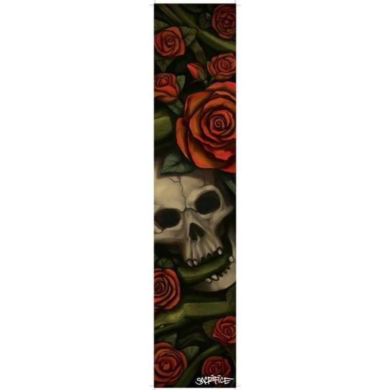 Sacrifice Grip Tape – Skull & Roses