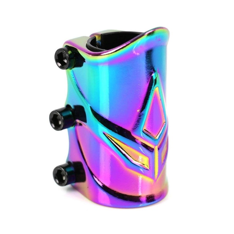 Envy Three Bolt SCS Clamp|Oil Slick|Black|Chrome