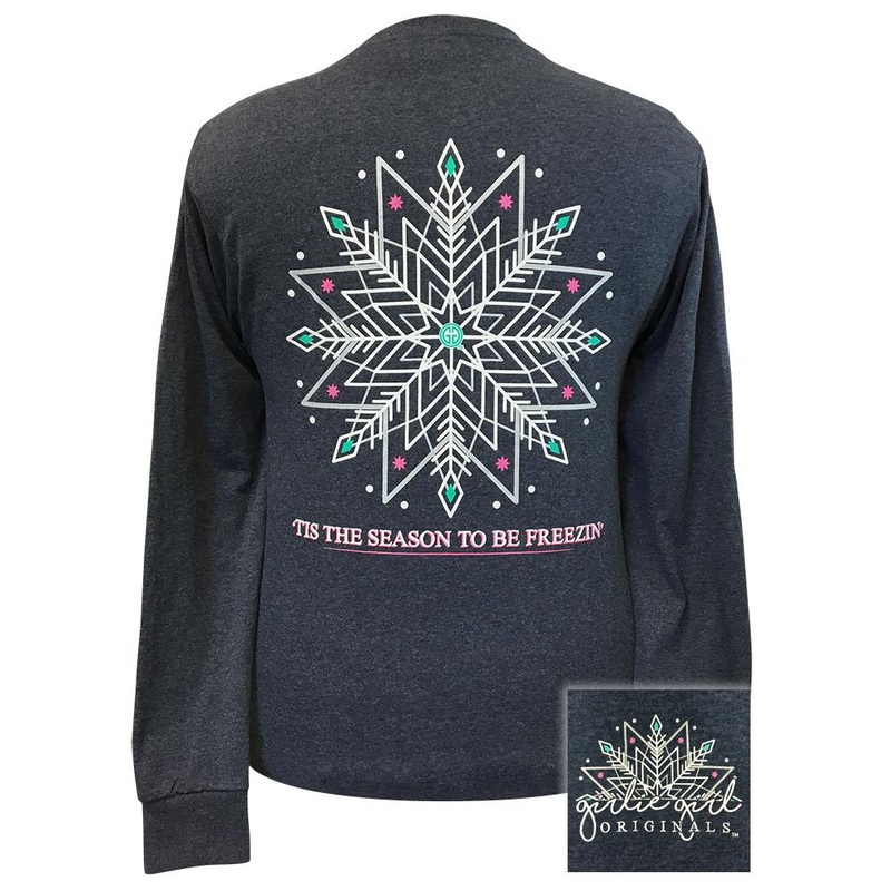 Freezin’ Season-Vintage Heather Navy LS-2128
