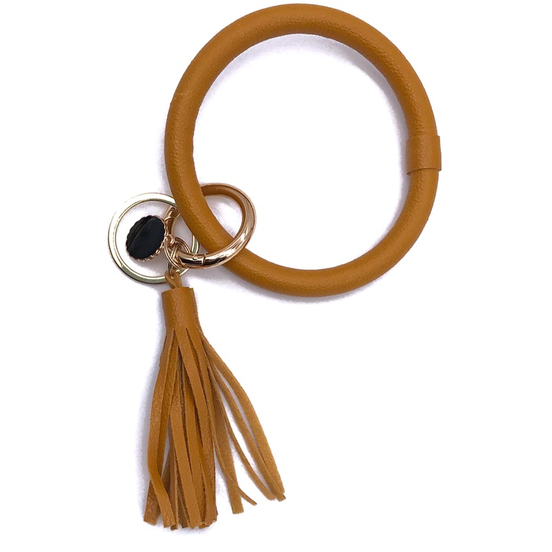 KC-8845 Mustard Wristlet Key Chain