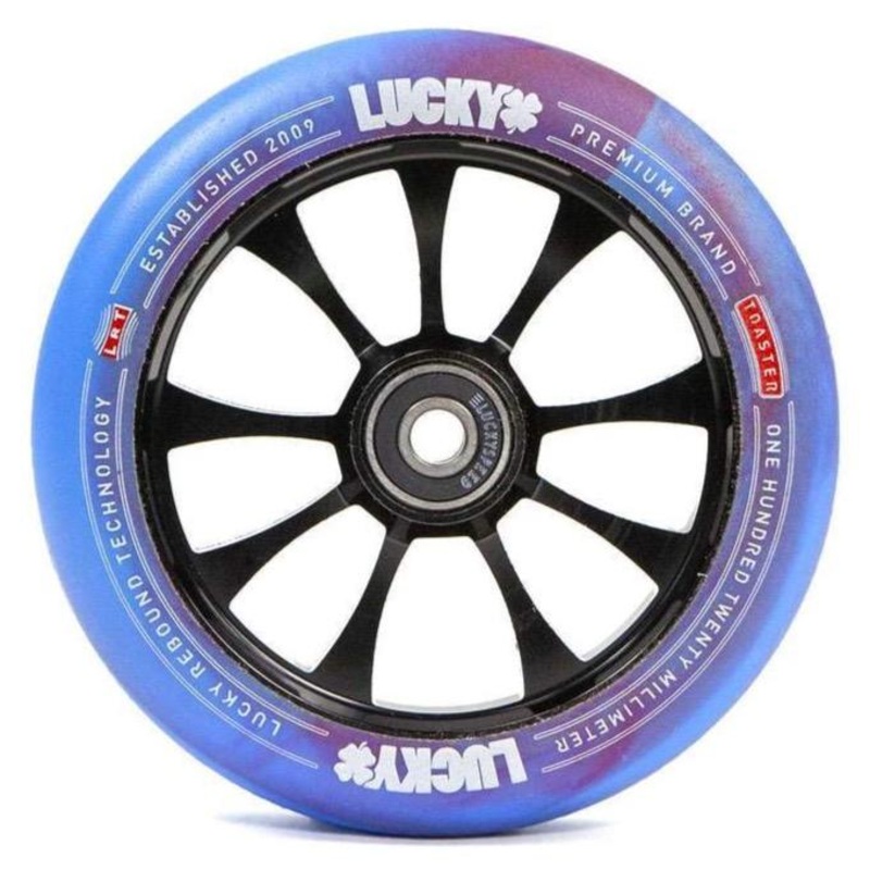 Lucky Toaster Wheels – 120mm|Blue / Red|Black|Neo Chrome