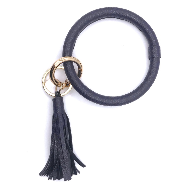 KC-8845 Dark Purple Wristlet Key Chain