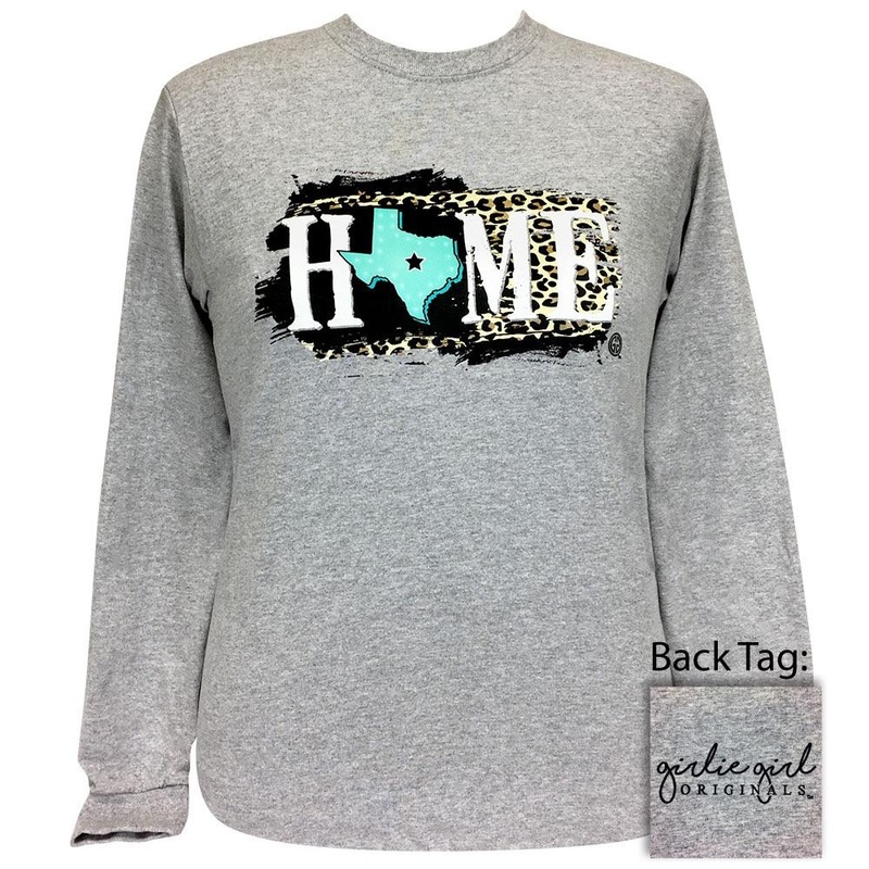 Texas Home-Sport Grey LS-2185|Sports Grey|Adult Small|Adult Medium|Adult Large|Adult X Large|Adult XX Large|Adult XXX Large