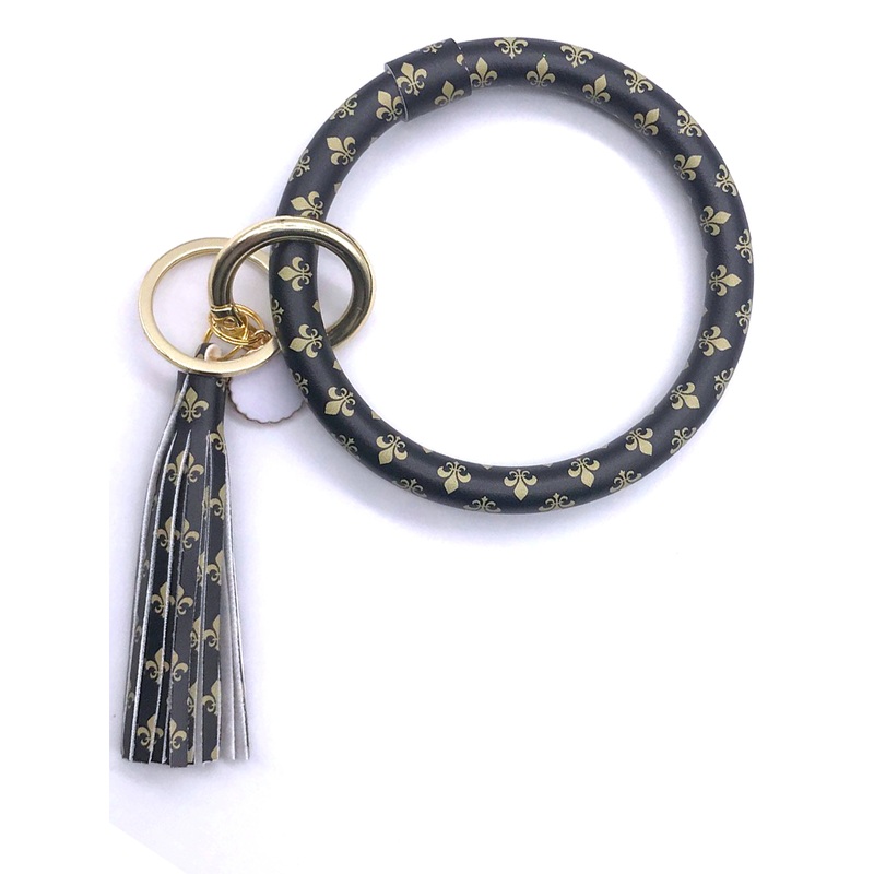 KC-8845 Fleur Wristlet Key Chain