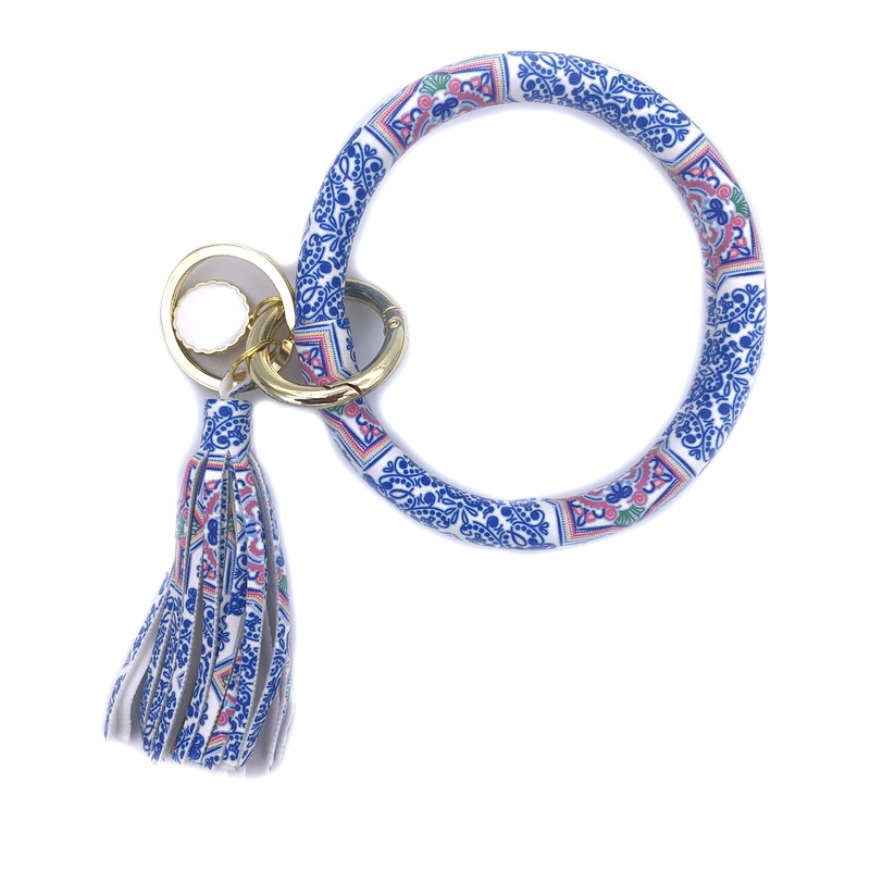 KC-8845 Blue Scroll