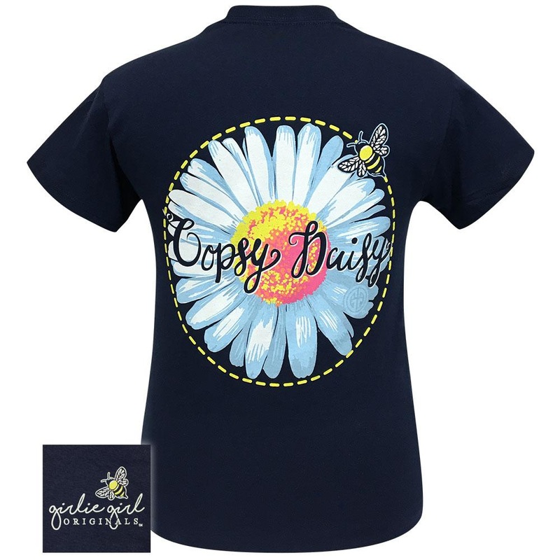 Oopsie Daisy Navy-SS-2252|Navy|Youth Medium|Youth Large|Adult Small|Adult Medium|Adult Large|Adult X Large|Adult XX Large|Adult XXX Large|Youth Small