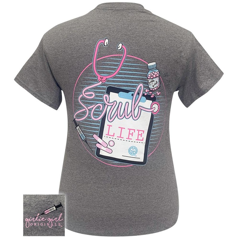 Scrub Life Graphite Heather SS-2204