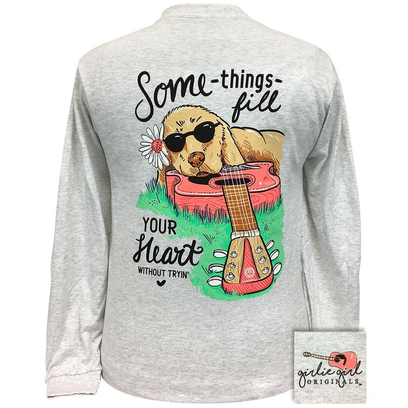 Guitar Dog-Ash LS-2341|Ash|Youth Small|Youth Medium|Youth Large|Youth X Large|Adult Small|Adult Medium|Adult Large|Adult X Large|Adult XX Large|Adult XXX Large