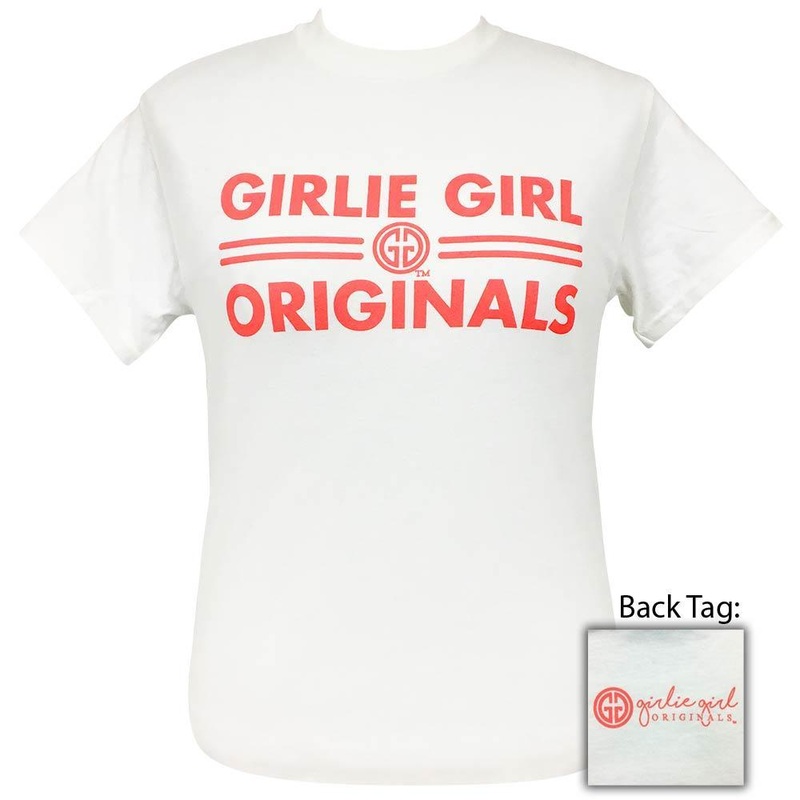 Block Logo Tee – White SS-2120