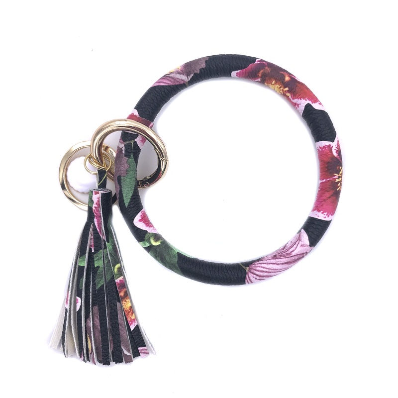KC-8845 Hibiscus Key Chain