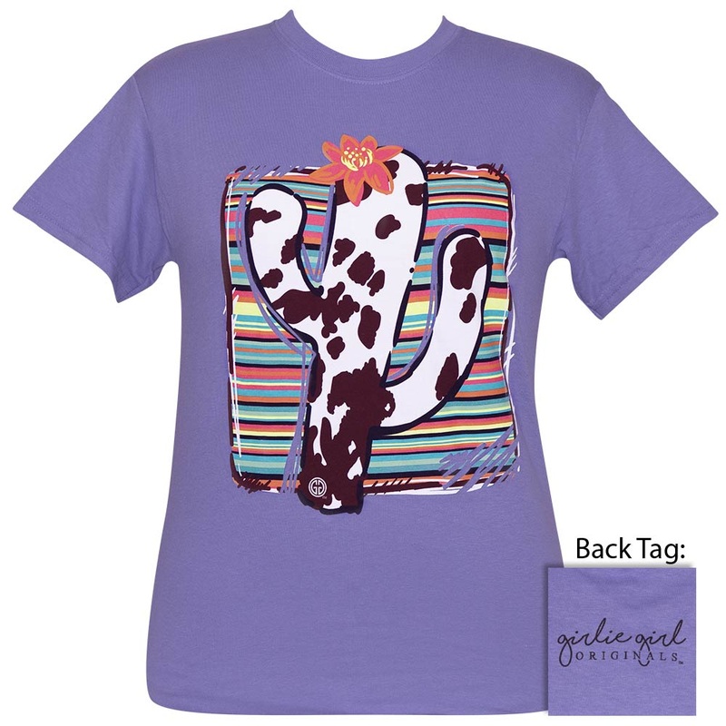 Serape Cow Cactus – Violet SS-2400