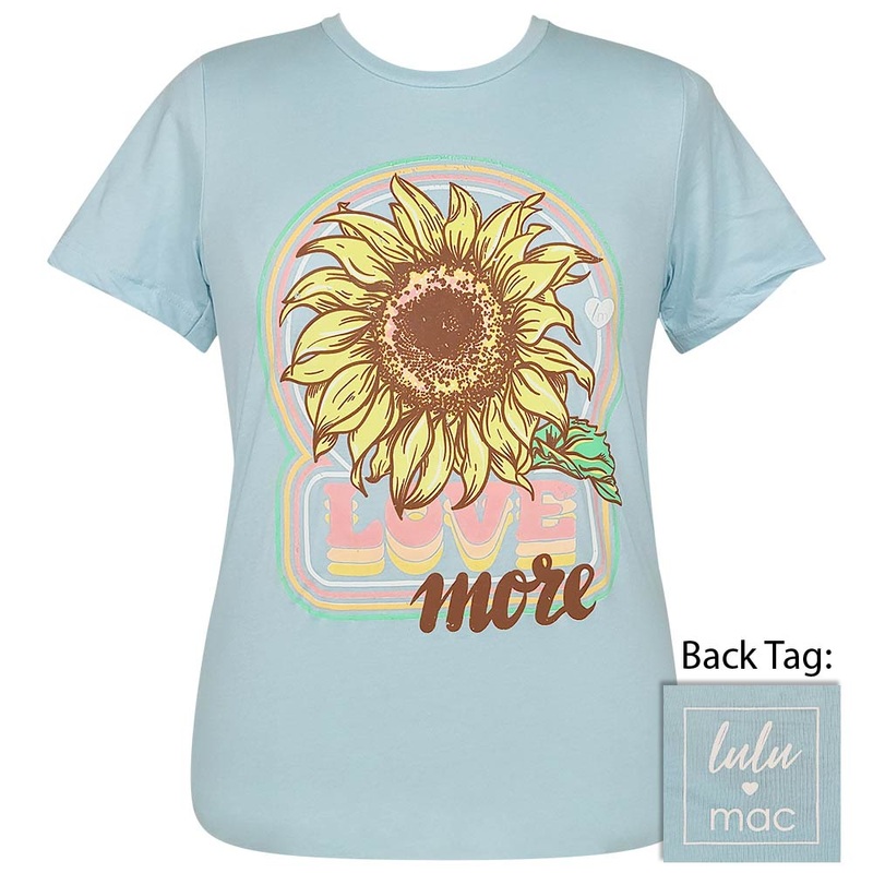 Sunflower Love More – Heather Ice Blue SS – LM69
