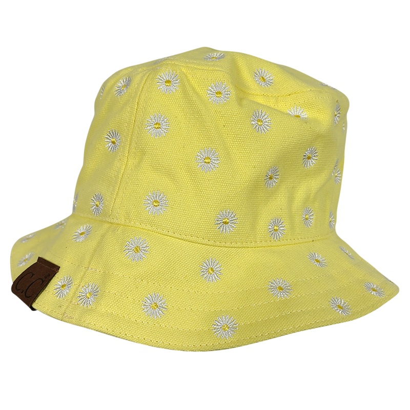 KB-005 C.C Daisy Rain Bucket Hat Baby Yellow