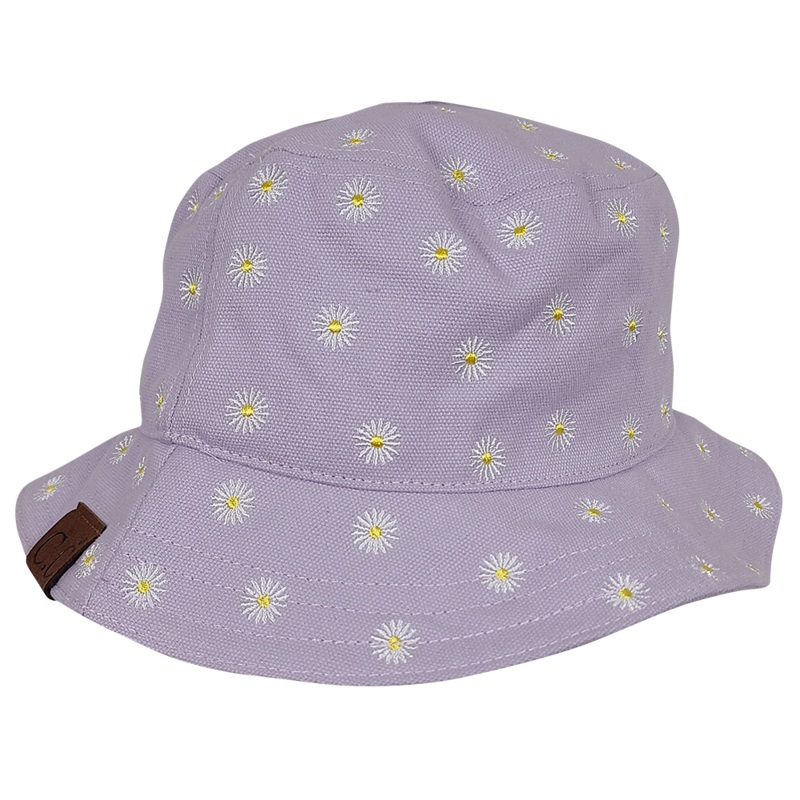 KB-005 C.C Daisy Rain Bucket Hat Lavender