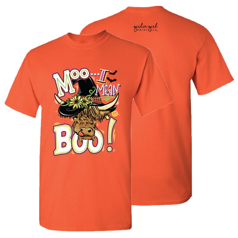 2561 Moo Boo SS-Orange|Orange|Youth Small|Youth Medium|Youth Large|Adult Small|Adult Medium|Adult Large|Adult X-Large|Adult XX-Large|Adult XXX-Large
