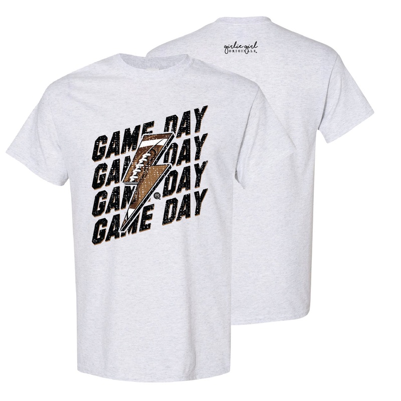 2564 Gameday Bolt SS-Ash|Ash|Youth Small|Youth Medium|Youth Large|Adult Small|Adult Medium|Adult Large|Adult X-Large|Adult XX-Large|Adult XXX-Large
