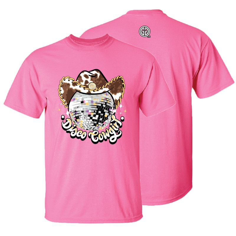 2577 Disco Cowgirl SS-Safety Pink