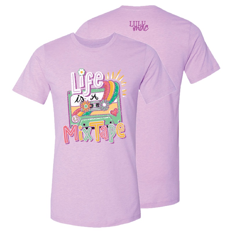 Lulu Mac 105 Mix Tape SS-Heather P. Lilac