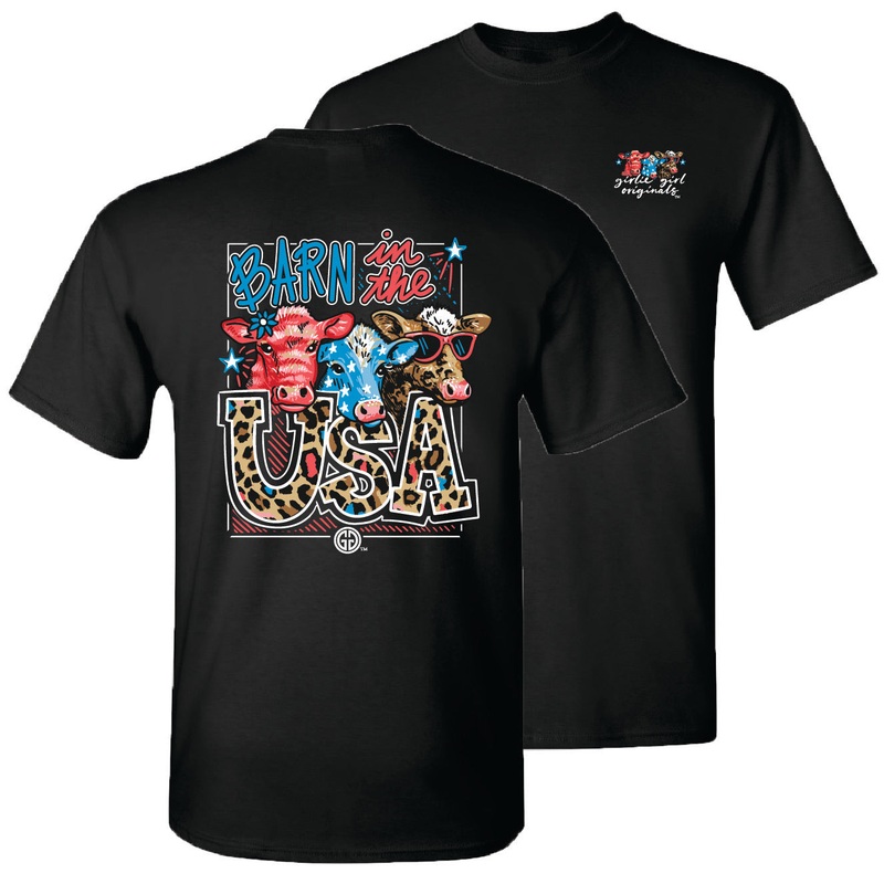 2566 Barn USA SS-Black|Black|Youth Small|Youth Medium|Youth Large|Adult Small|Adult Medium|Adult Large|Adult X-Large|Adult XX-Large|Adult XXX-Large