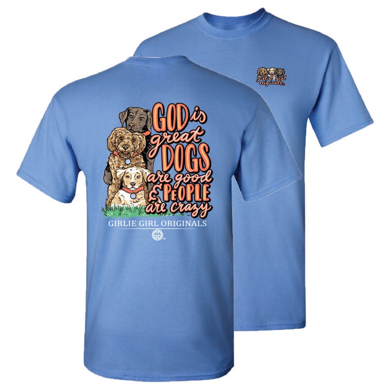 2579 God Dogs People SS-Carolina Blue