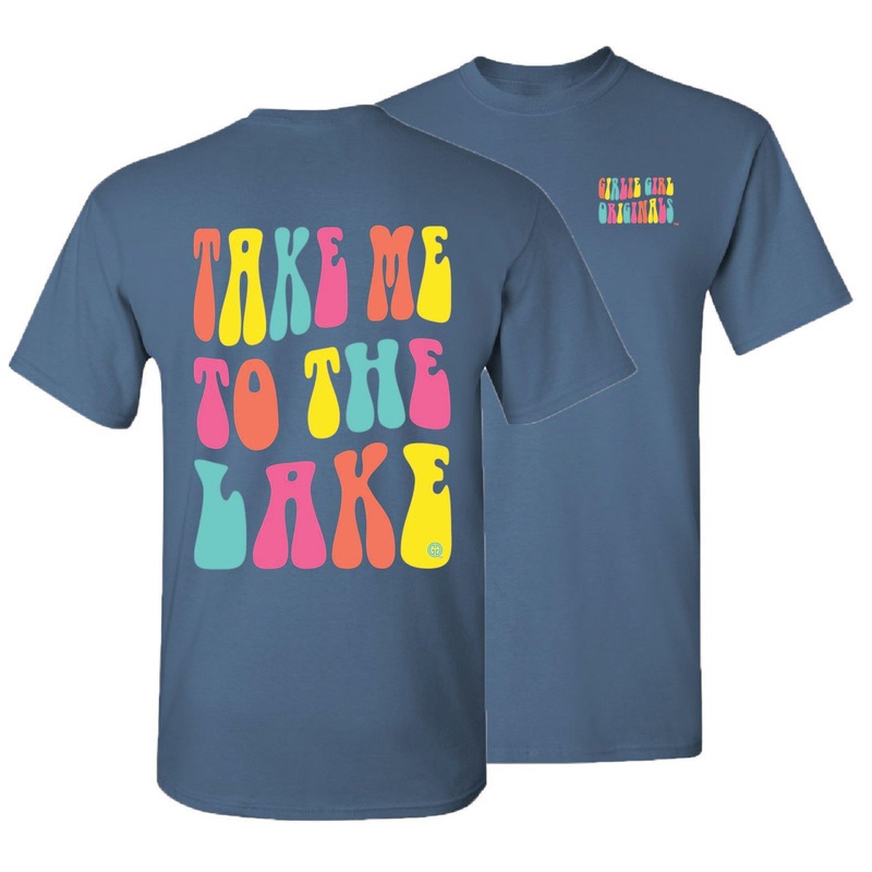 2583 To the Lake SS-Indigo|Indigo|Adult Medium|Adult Large|Adult X-Large|Adult XX-Large|Adult XXX-Large