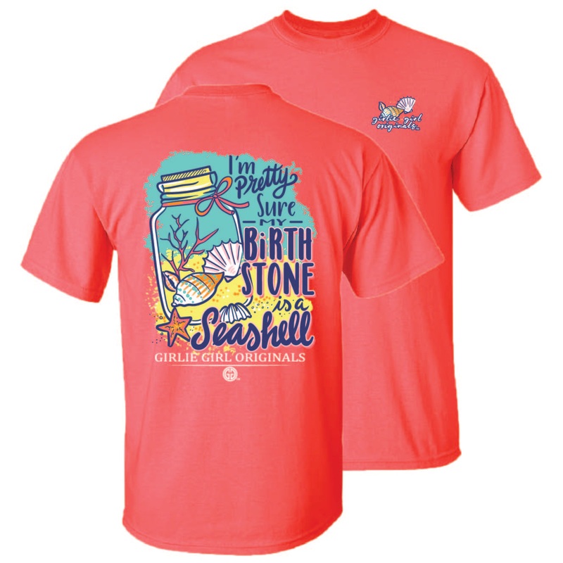 2586 Birth Stone SS-Coral Silk
