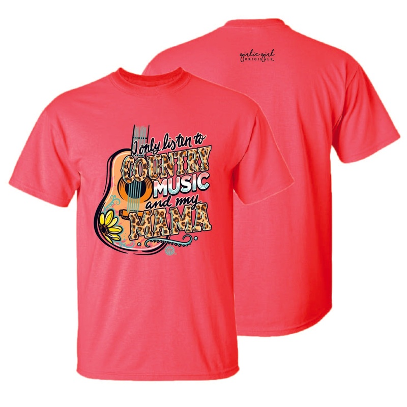2601 Country Music Mama SS-Coral Silk