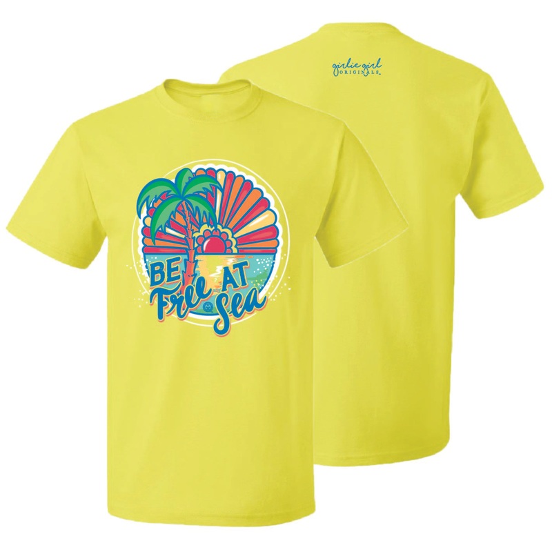 2608 Be Free Sea SS-Neon Yellow