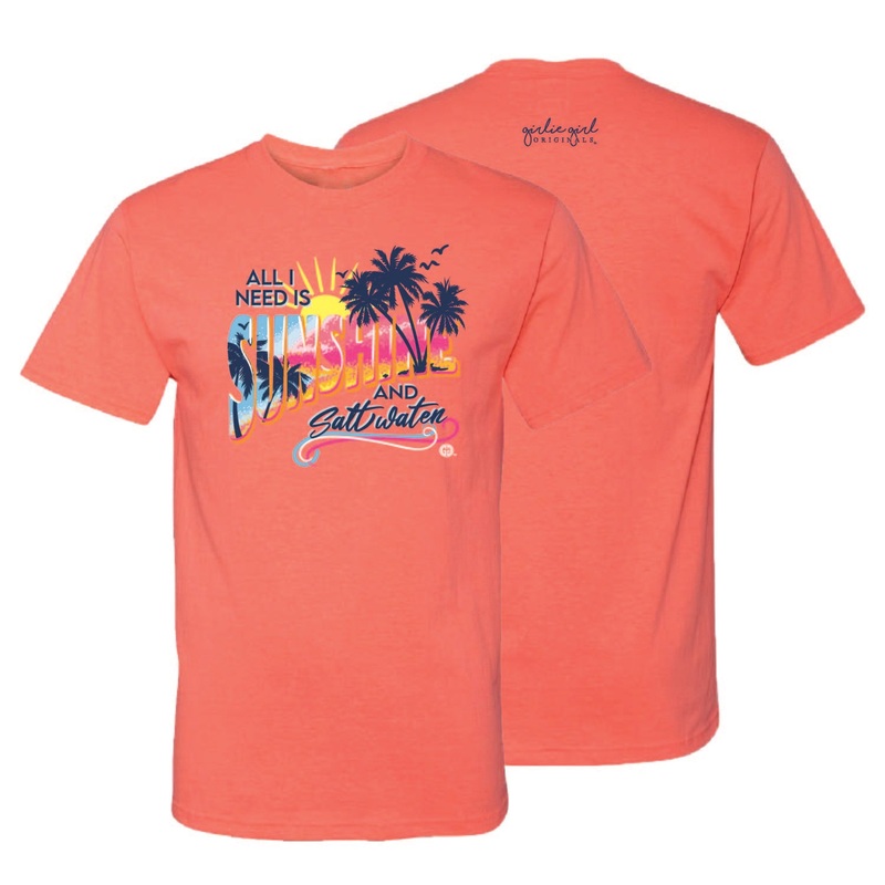 Sunshine 2603 SS-Retro Coral|Retro Coral|Youth Small|Youth Medium|Youth Large|Adult Small|Adult Medium|Adult Large|Adult X-Large|Adult XX-Large|Adult XXX-Large
