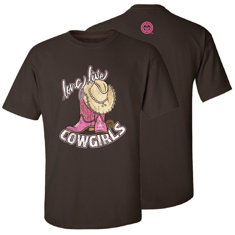 2616 Long Live Cowgirls-SS Chocolate