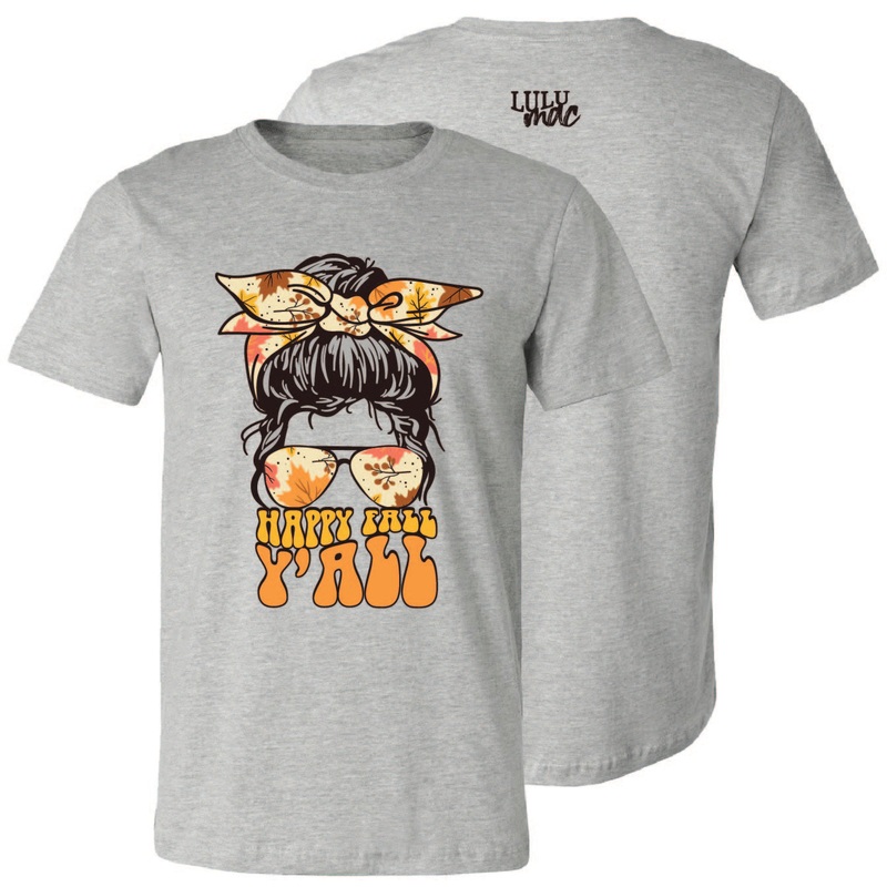 Lulu Mac-119 Happy Fall Y’all-SS Athletic Heather