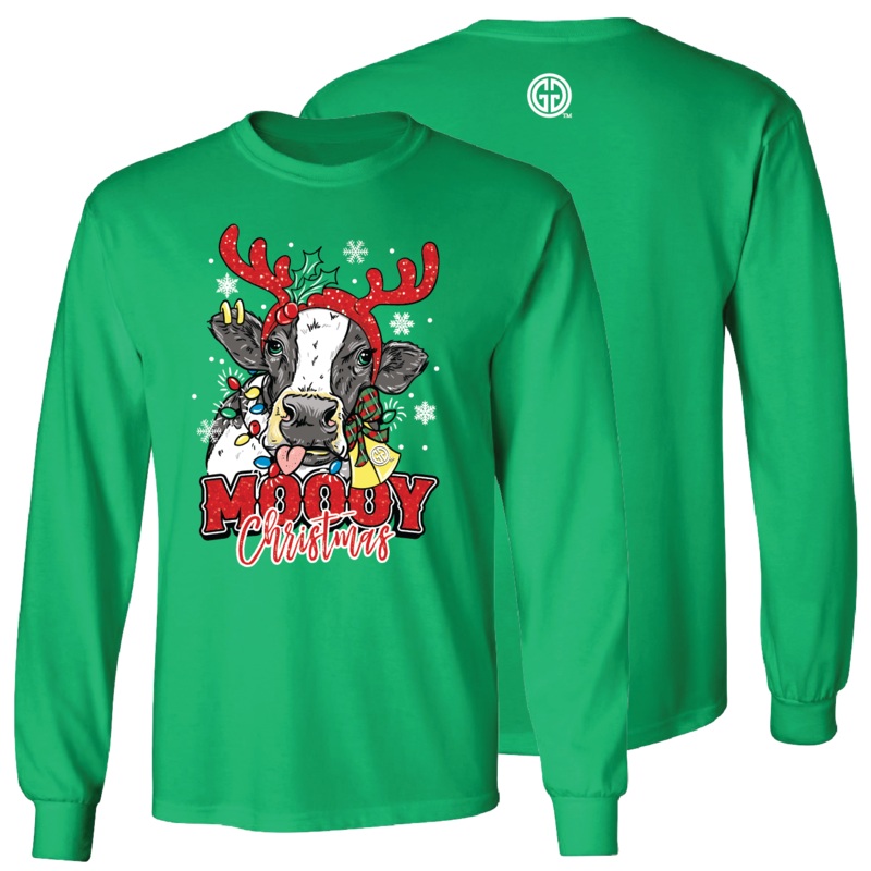 2615 Mooy Christmas|Irish Green|Adult Medium|Adult Large|Adult X-Large|Adult XX-Large|Youth Medium|Youth Small|Youth Large|Adult Small|Adult XXX-Large