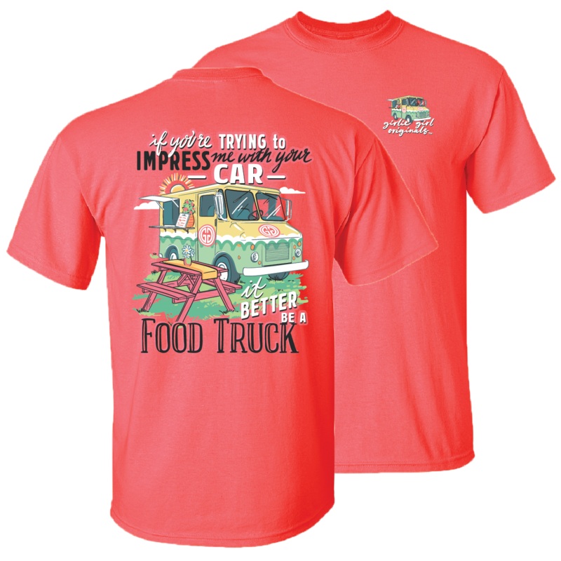 2629 Food Truck-SS Coral Silk|Coral Silk|Youth Small|Youth Medium|Youth Large|Adult Small|Adult Medium|Adult Large|Adult X-Large|Adult XX-Large|Adult XXX-Large