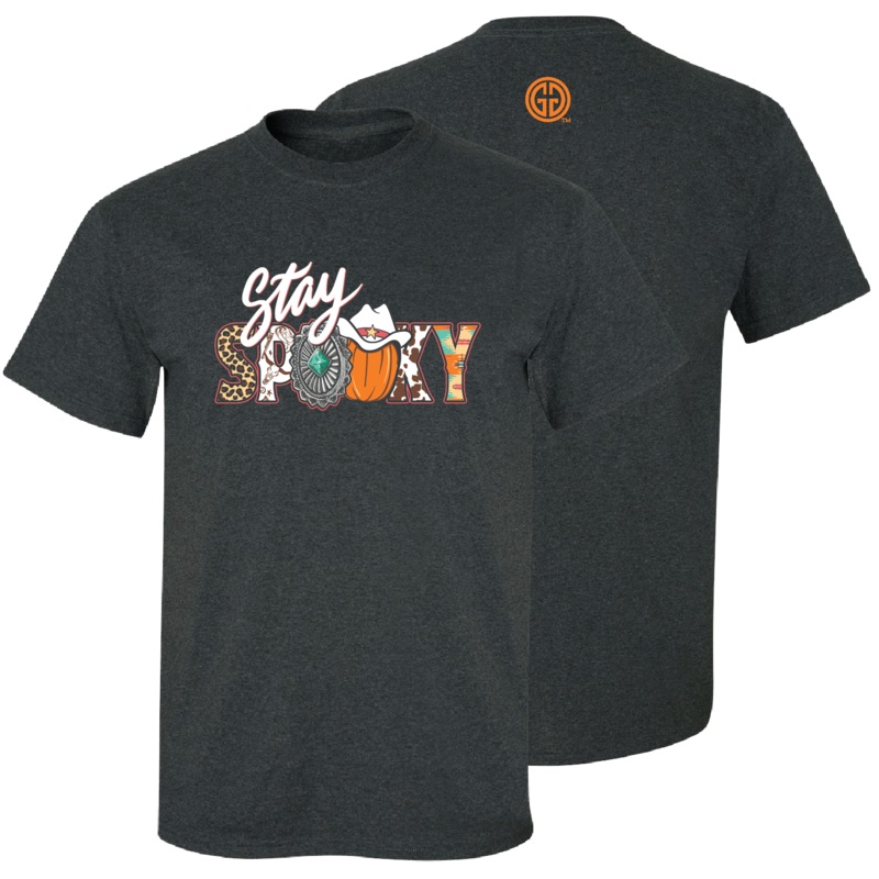 2645 Stay Spooky SS-Dark Heather
