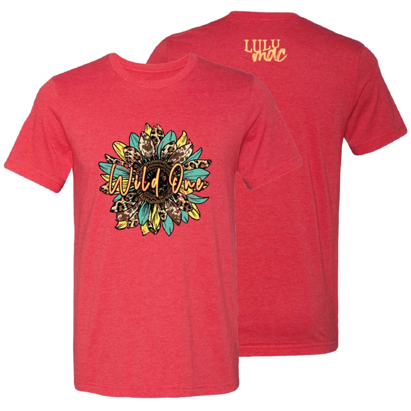 Lulu Mac 132 Wild One Sunflower Heather Red