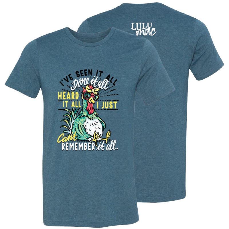 Lulu Mac-137 Seen it All Heather Deep Teal
