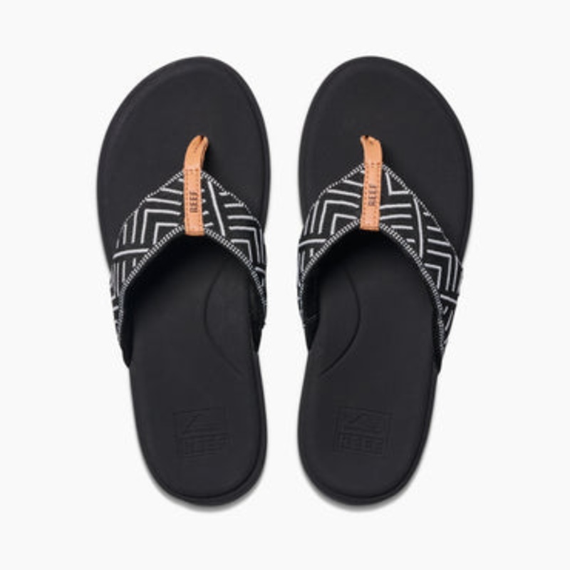REEF CUSH CLOUD TX CJ3581|6|7|8|9|10|BLACK