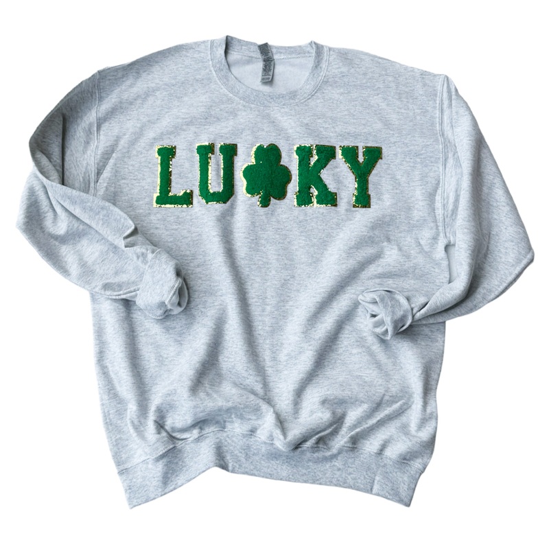 SW-6723 Lucky Ash Grey Sweatshirt