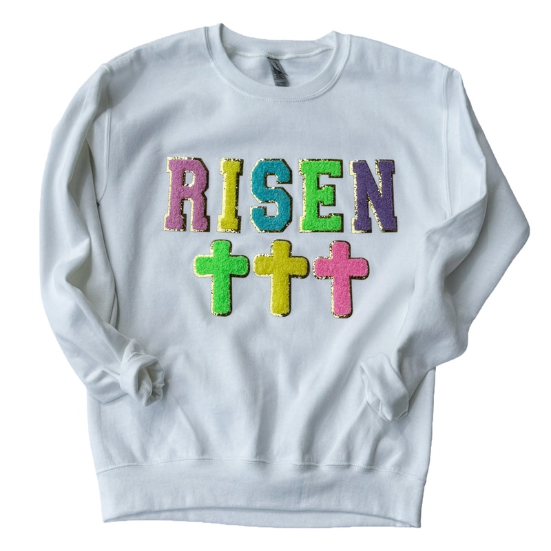 SW-6723 Risen White Sweatshirt