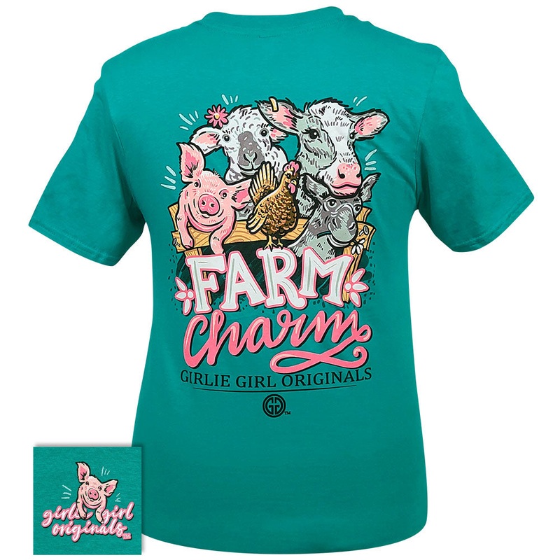 2528 Farm Charm SS-Jade Dome|Adult Small|Adult Medium|Adult Large|Adult XXX-Large|Adult XX-Large|Youth Small|Youth Medium|Youth Large|Adult X-Large