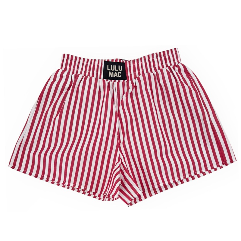 BXST-RED STRIPED BOXER SHORT|RED|XSmall|Small|Medium|Large|X-Large|XX-Large