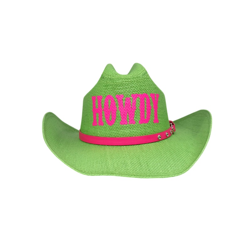 CH-1043- HOWDY GREEN/PINK|Green/Pink