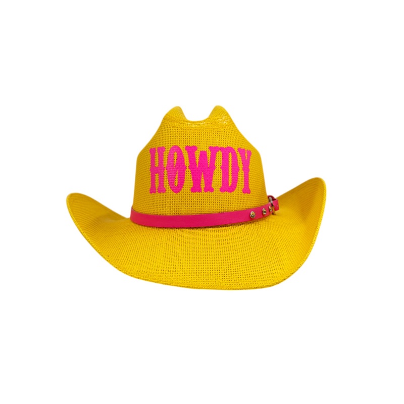 CH-1043- HOWDY YELLOW/PINK|Yellow/Pink