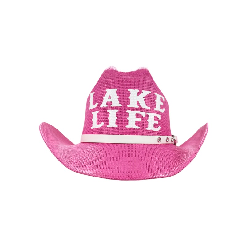 CH-1043-LAKE LIFE  PINK/WHITE|Green/Pink|Yellow/Pink|Blue/Yellow|White/Pink|Pink/White