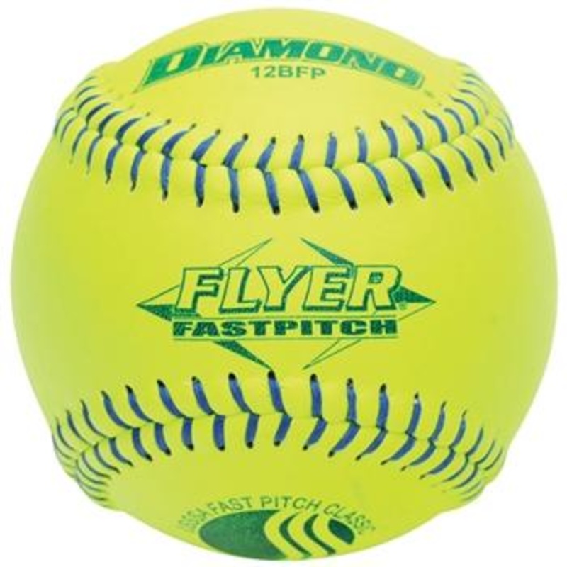 Diamond 12 USSSA Fastpitch Softball Leather -One Dozen: 12BFP
