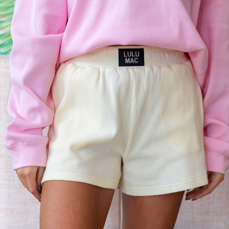 LM-WAFFLE SHORT-BUTTER|BUTTER|XSmall|Small|Medium|Large|X-Large|XX-Large