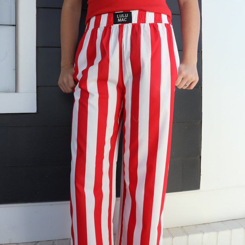 PADB- DARBY STRIPE PANT RED|RED|XSmall|Small|Medium|Large|X-Large|XX-Large