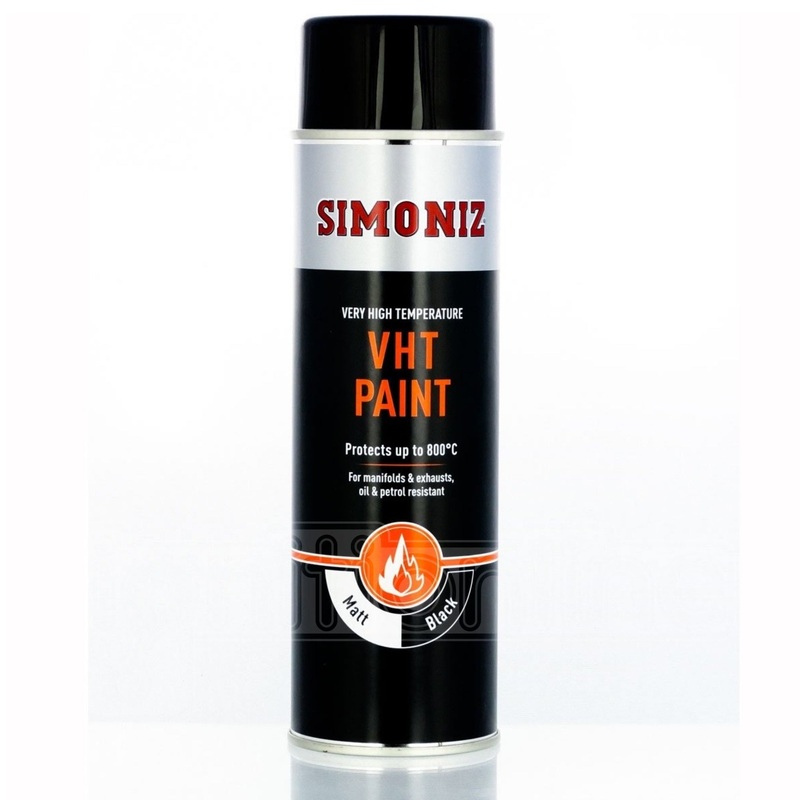 Simoniz Vht Black Paint 500ml|Black