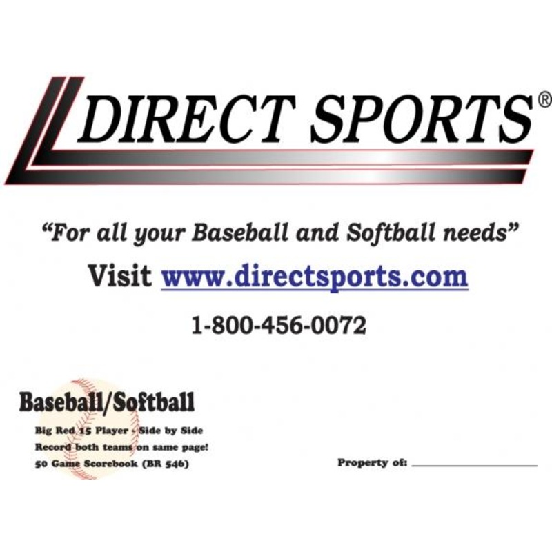 Big Red Scorebook – Side By Side